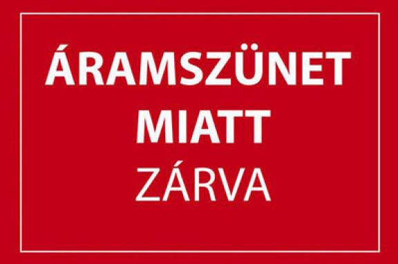 Áramszünet